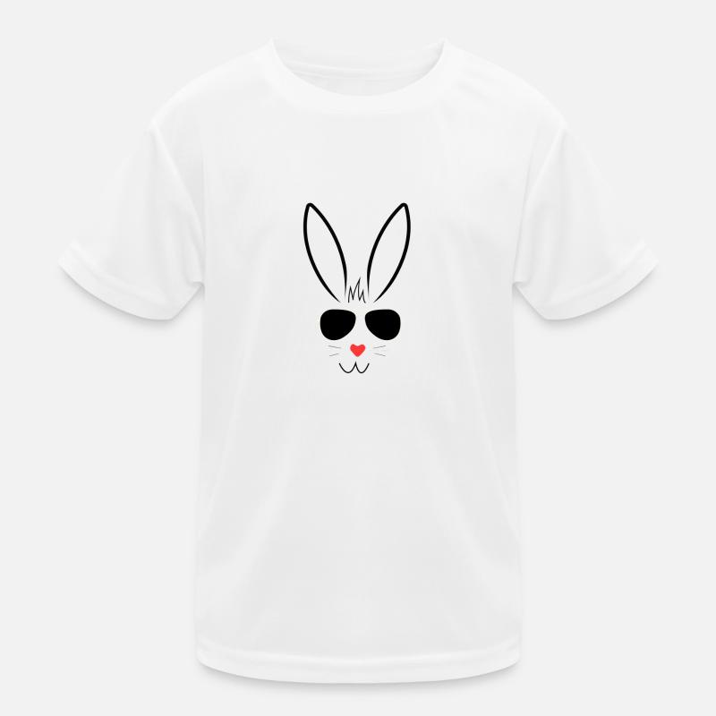 Cool Easter with Sunglasses Kids Functional T-Shirt