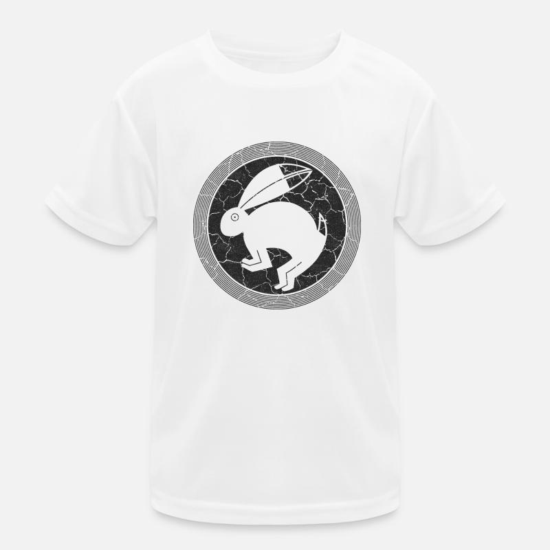 Hase Kinder Funktions-T-Shirt