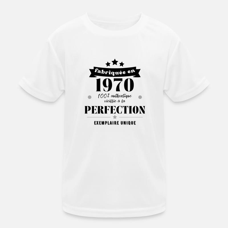 fabriquée en 1970 T-shirt sport Enfant