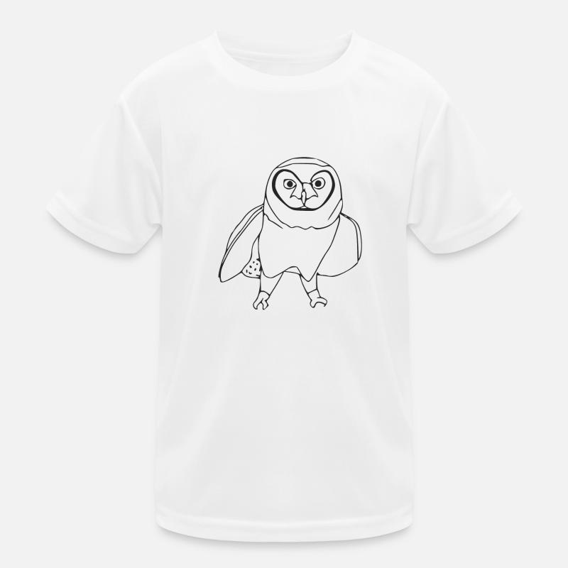 The owl Madame Kids Functional T-Shirt