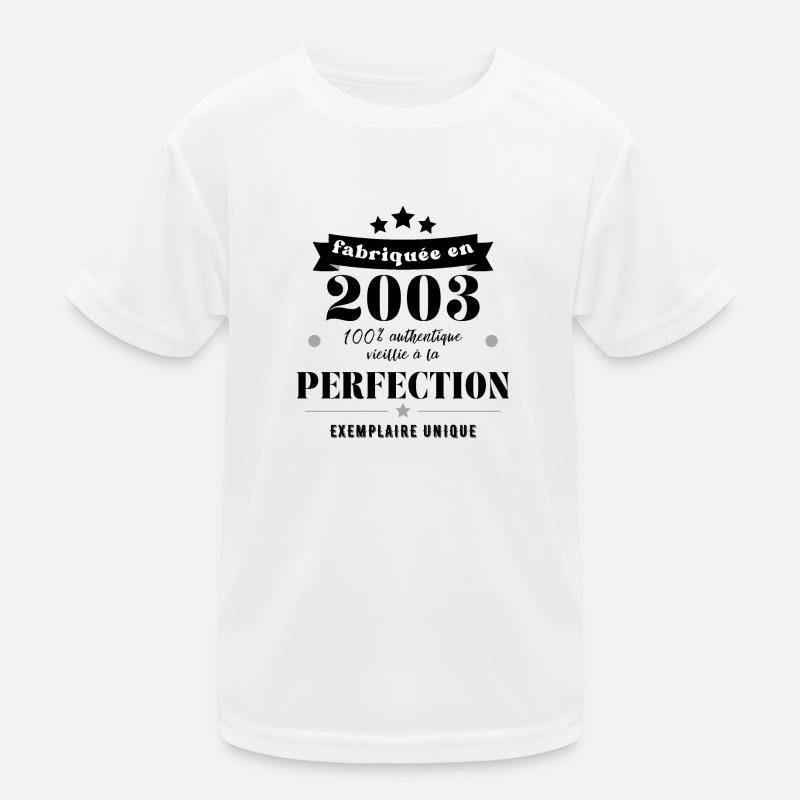fabriquée en 2003 T-shirt sport Enfant