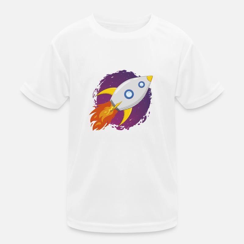 Fusée spatiale T-shirt sport Enfant