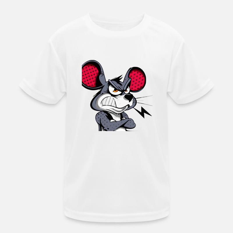 Kok the grumpy rat Kids Functional T-Shirt