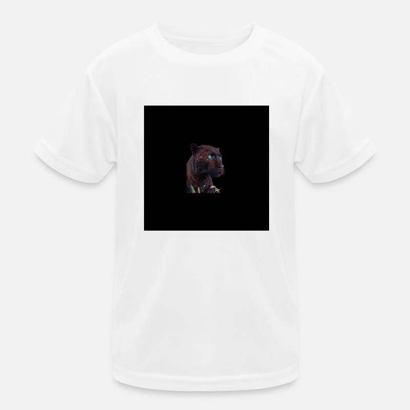 Stark wie ein Löwe Kinder Funktions-T-Shirt