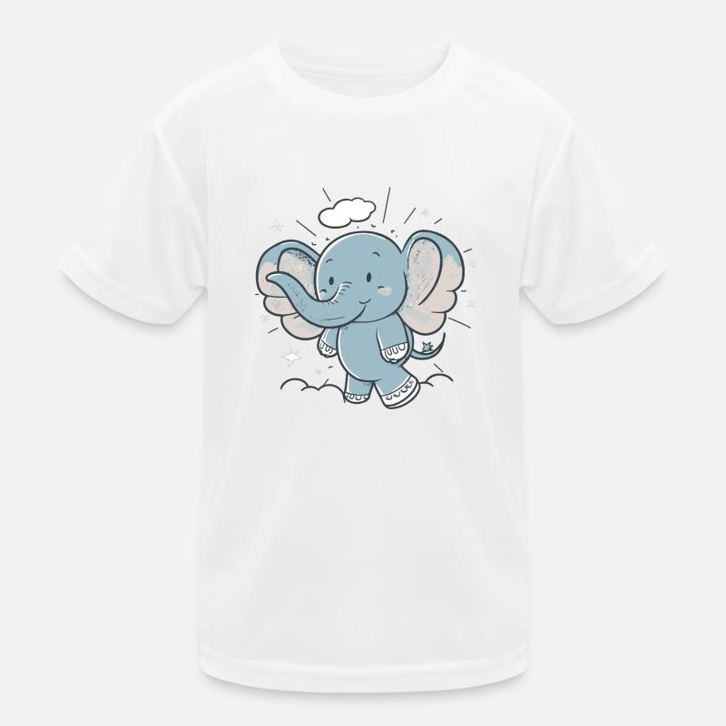 Mignon petit éléphant T-shirt sport Enfant