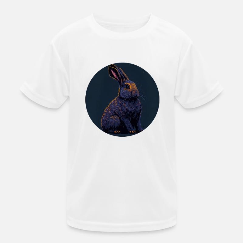 Osterhase Kinder Funktions-T-Shirt
