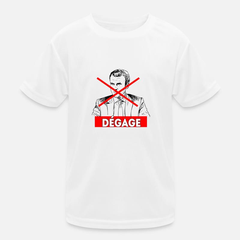 Macron dégage T-shirt sport Enfant