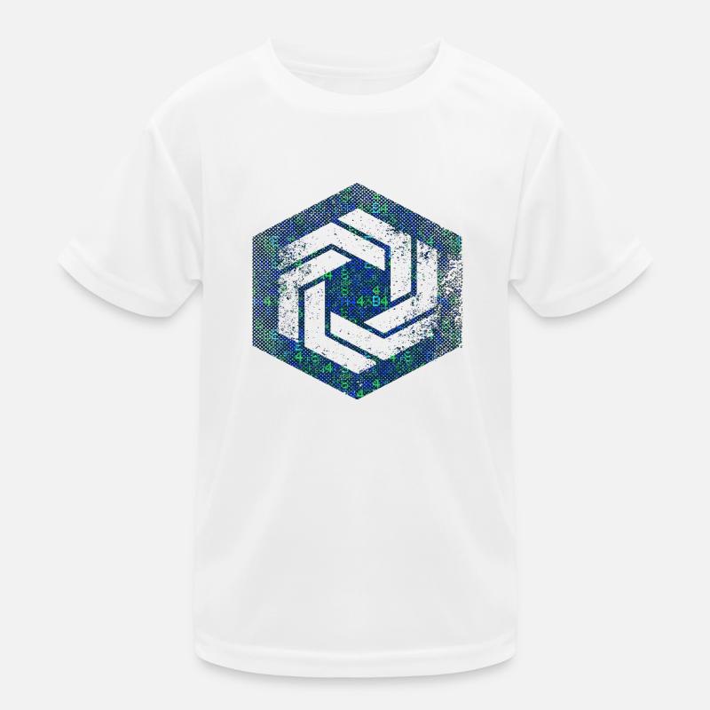 Hexagon-Programmierung Programmierer Codierung geometrisch Kinder Funktions-T-Shirt