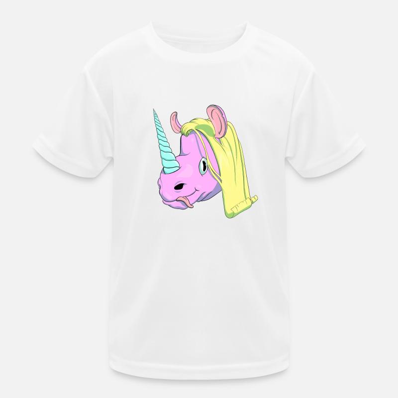 Echtes Einhorn Kinder Funktions-T-Shirt