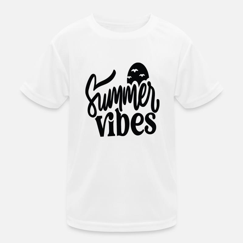 Summer Vibes Kinder Funktions-T-Shirt