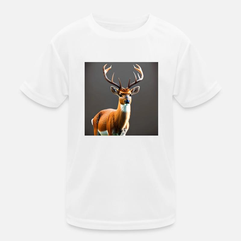 Curious Deer Kids Functional T-Shirt