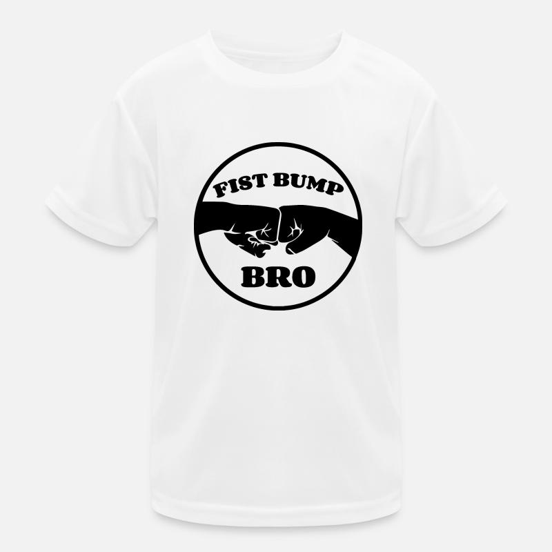 Fist Bump Bro T-shirt sport Enfant