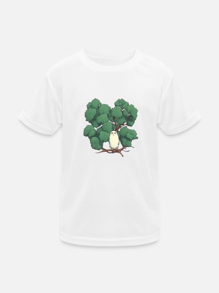Nachtwache - Kinder Funktions-T-Shirt - Weiß