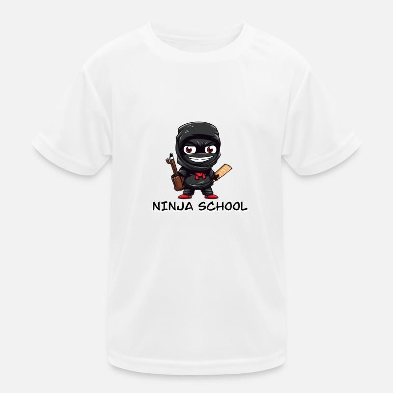 School Ninja Kids Functional T-Shirt