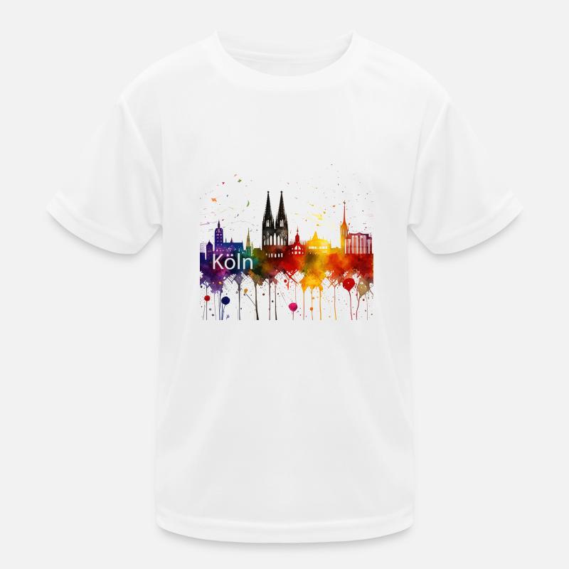 Köln, kœln Kinder Funktions-T-Shirt