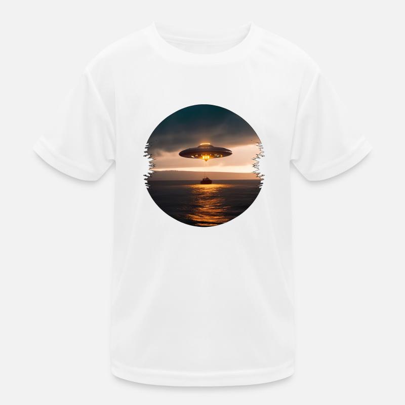 Are unidentified flying objects real? Kids Functional T-Shirt