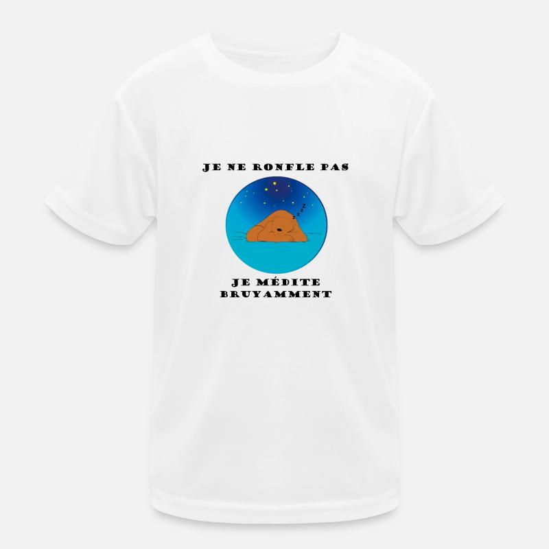 je ne ronfle pas T-shirt sport Enfant