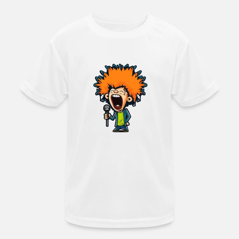 Sänger Kinder Funktions-T-Shirt