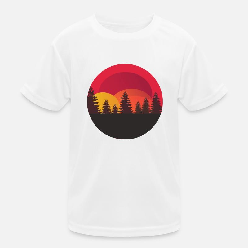 Timber - Kids Functional T-Shirt - white