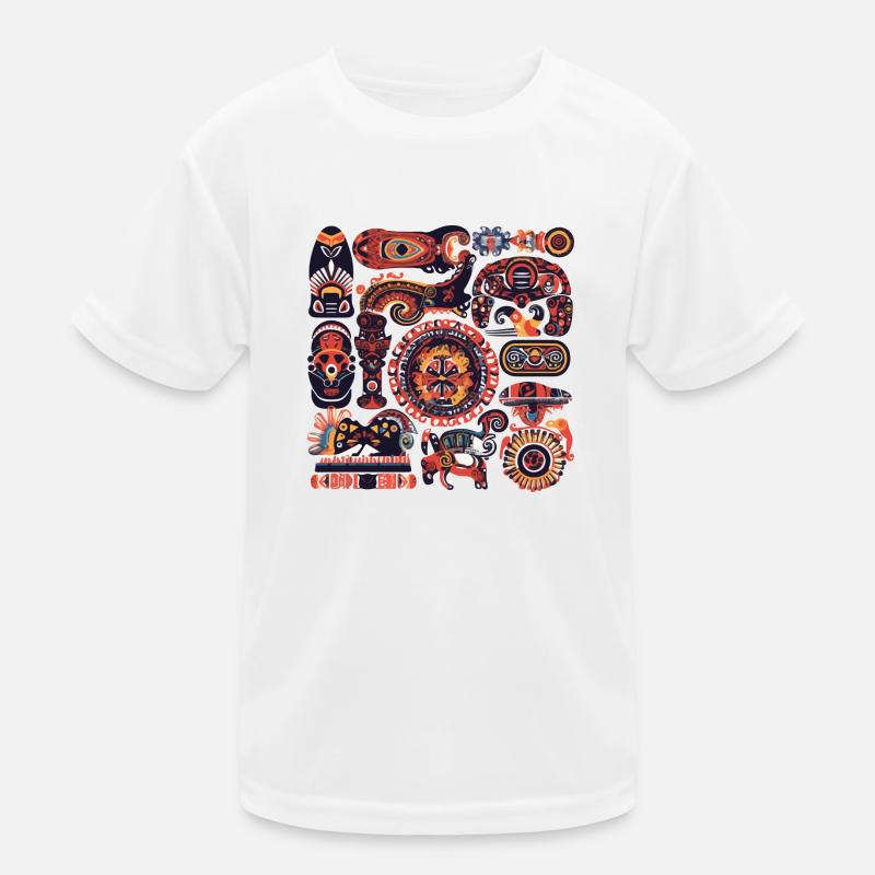 African folklore Kids Functional T-Shirt