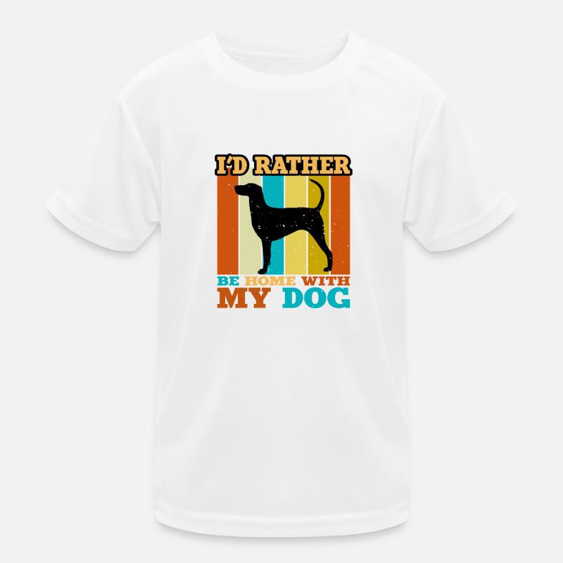 Kerry Beagle Dog Lover Silhouette Vintage Sunset T-shirt sport Enfant