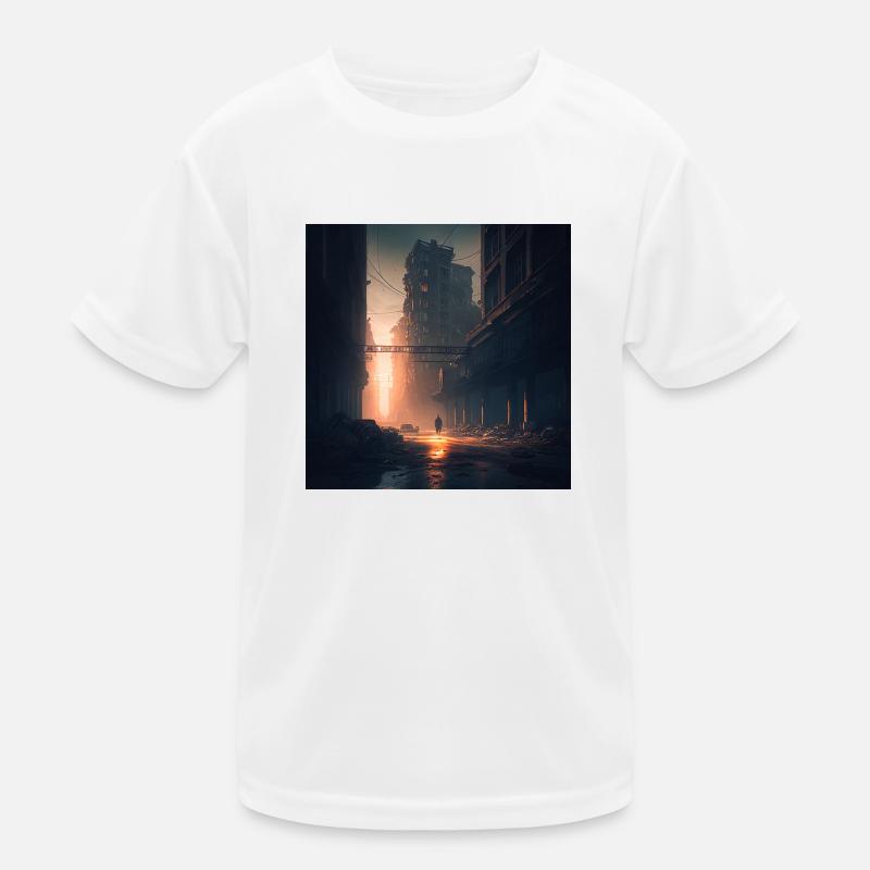 Dystopian future Kids Functional T-Shirt