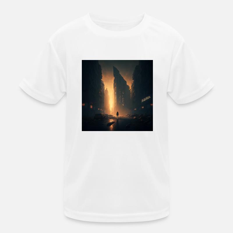 Dystopian future Kids Functional T-Shirt