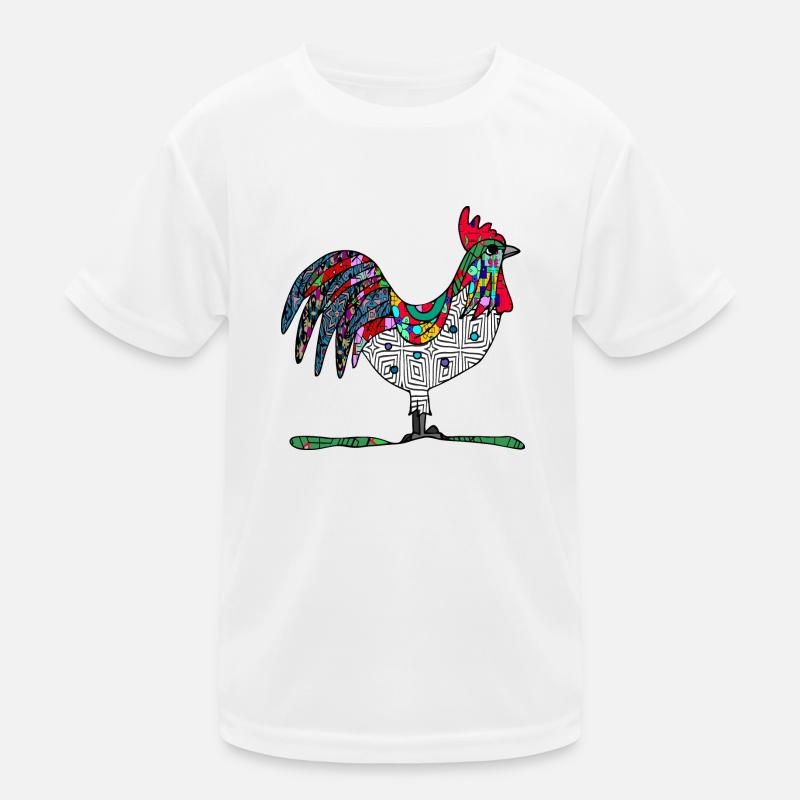 Hahn Kinder Funktions-T-Shirt