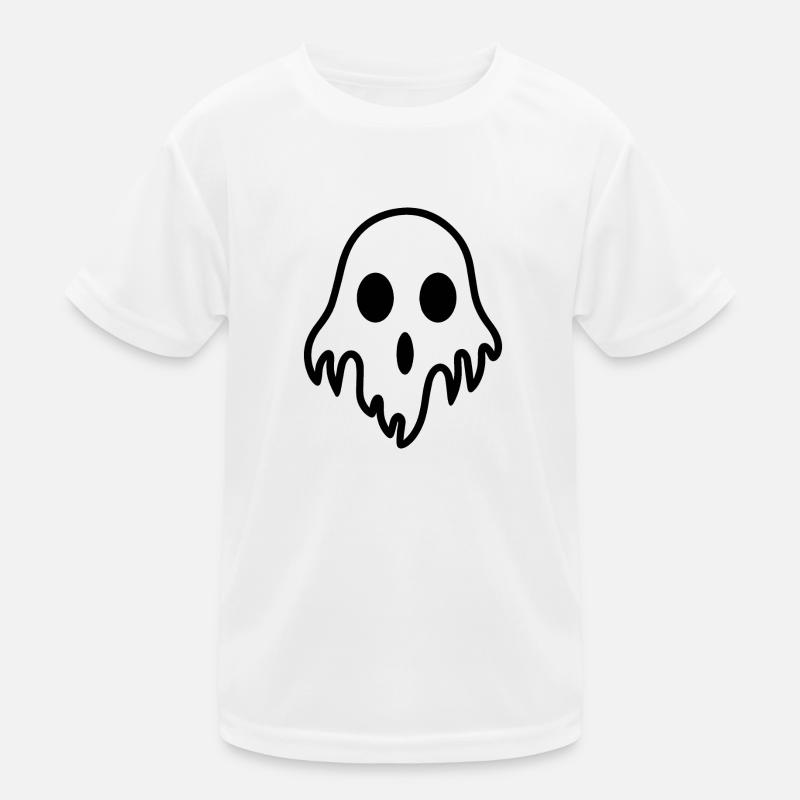 Ghost Ghosts Witching Hour Halloween Kids Functional T-Shirt