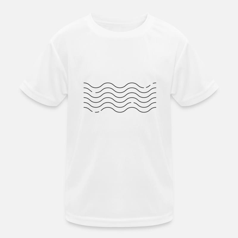 Waves Kinder Funktions-T-Shirt