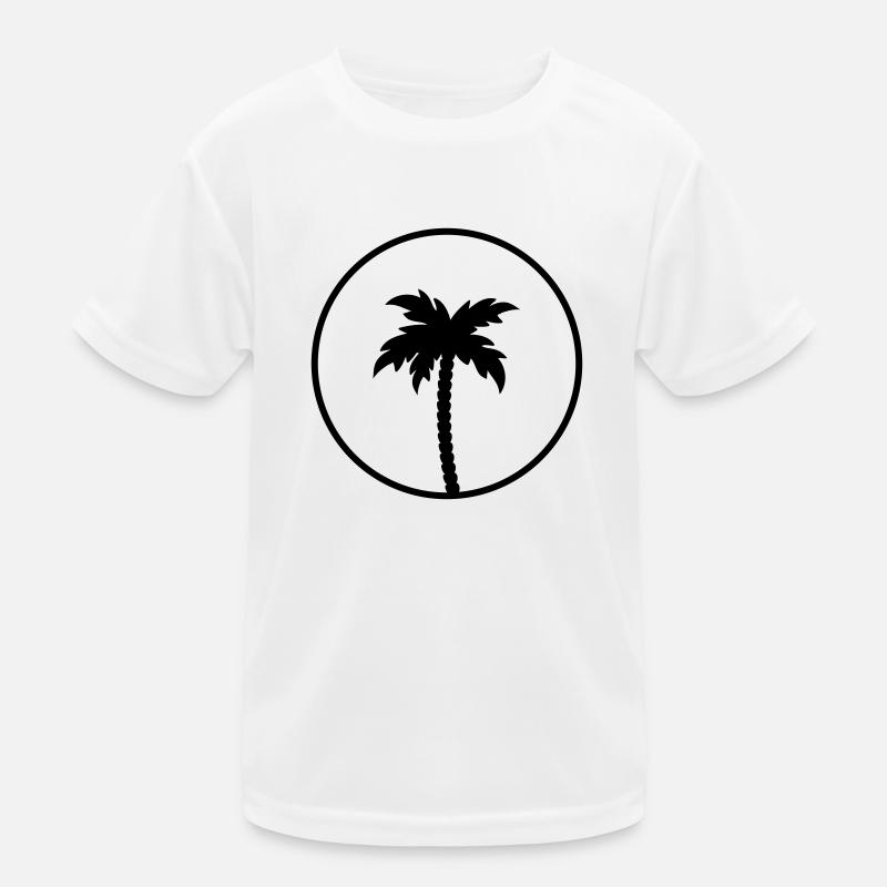 Conception de palmiers T-shirt sport Enfant