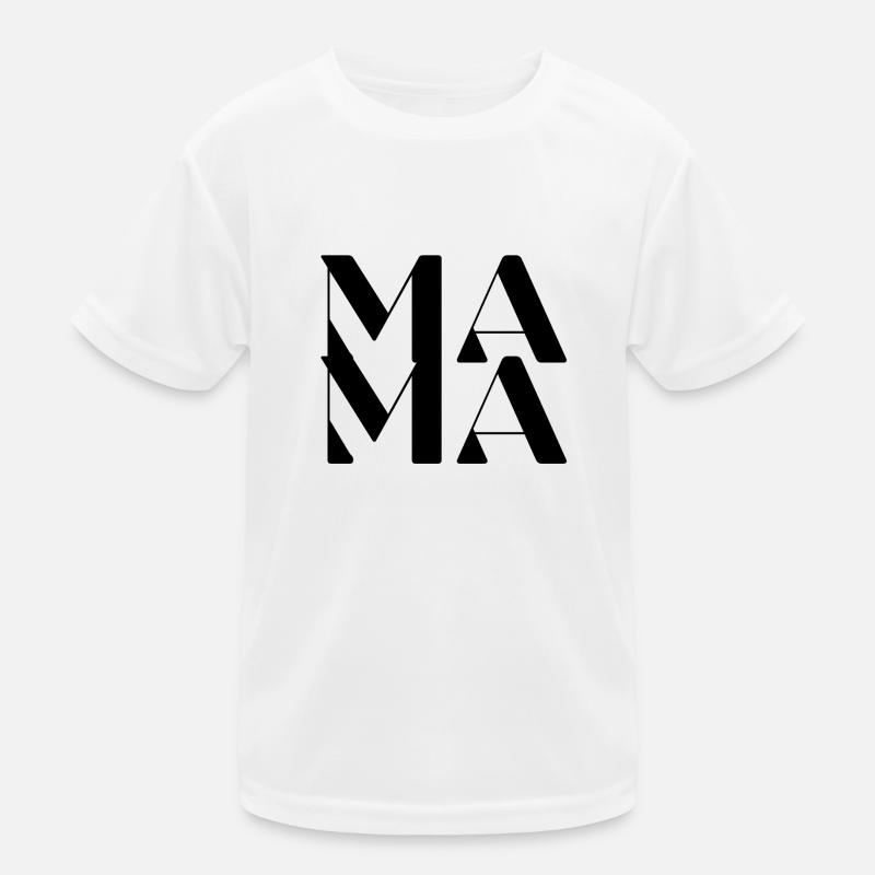 Mama Kinder Funktions-T-Shirt