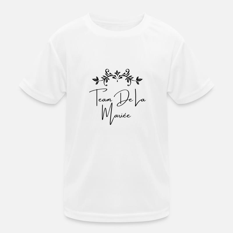 Brautteam Kinder Funktions-T-Shirt