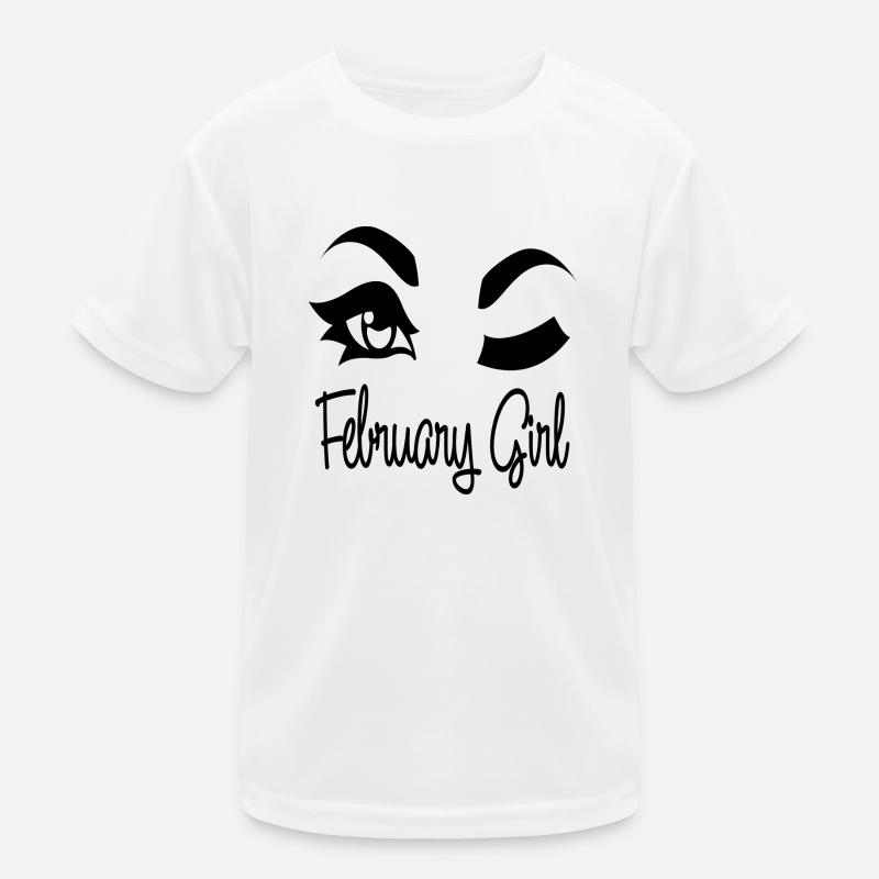 Fille de février T-shirt sport Enfant