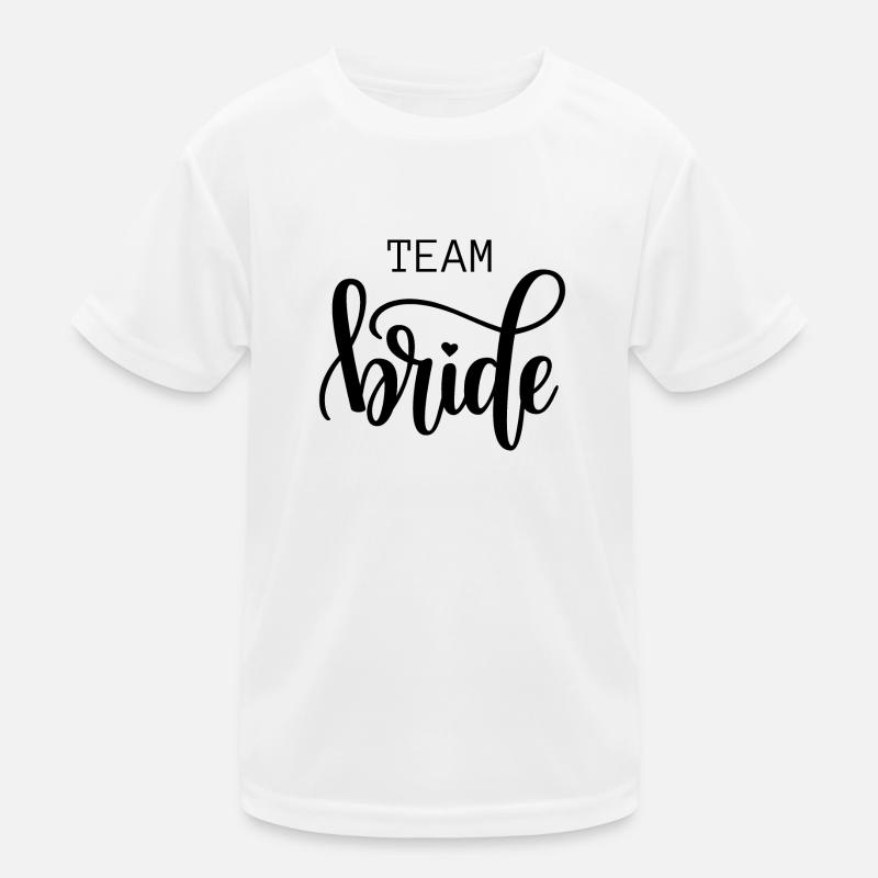 Teambraut Kinder Funktions-T-Shirt