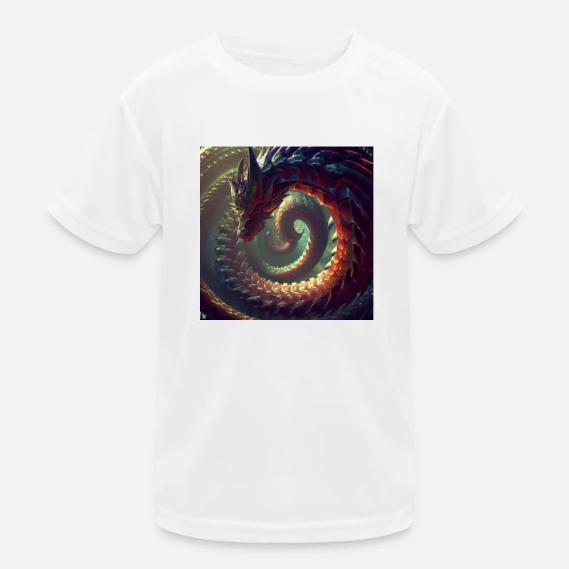 The Infinity Dragon Kids Functional T-Shirt