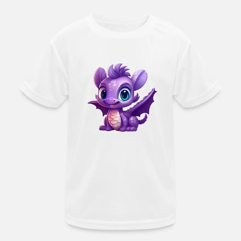 Magical Dragon Cub Kids Functional T-Shirt