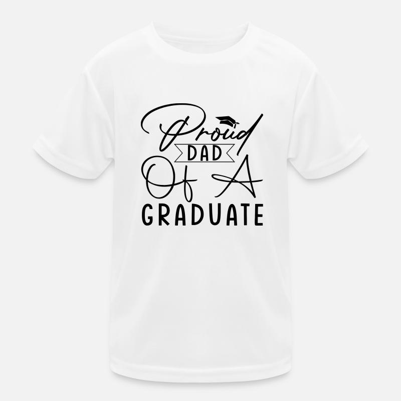 Fier papa d’un diplômé T-shirt sport Enfant