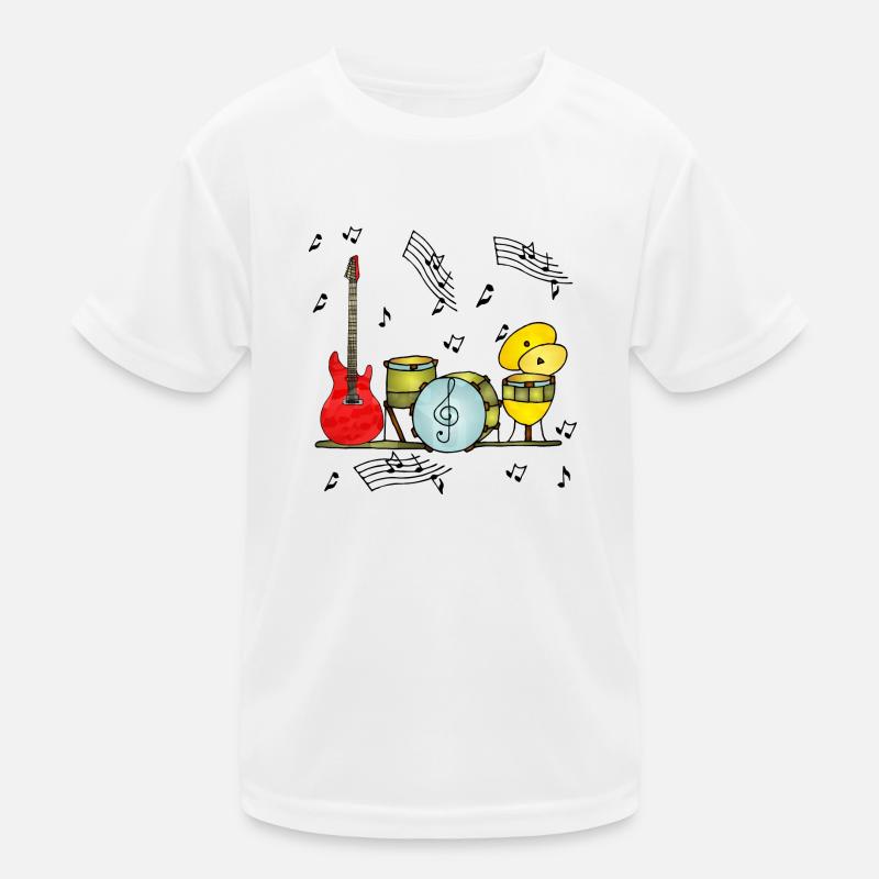 Musical instruments Kids Functional T-Shirt