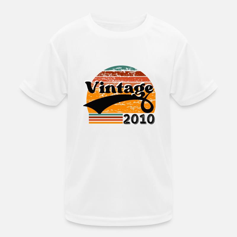 Vintage 2010 T-shirt sport Enfant