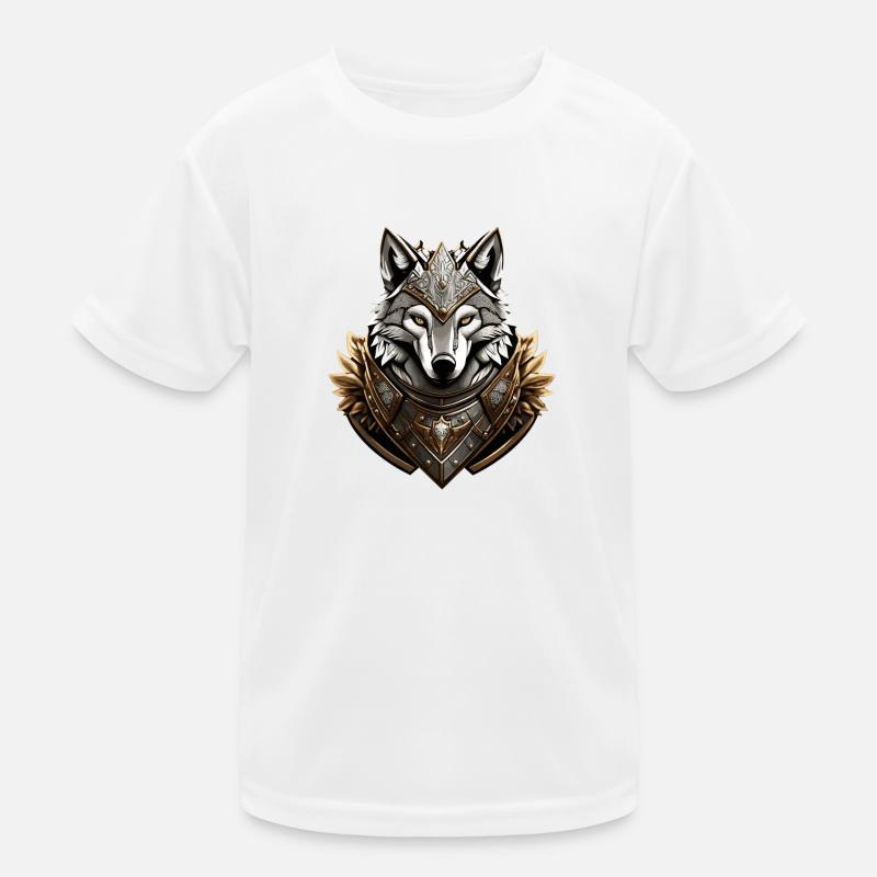 Wolf 4 By Pr3vise Kids Functional T-Shirt