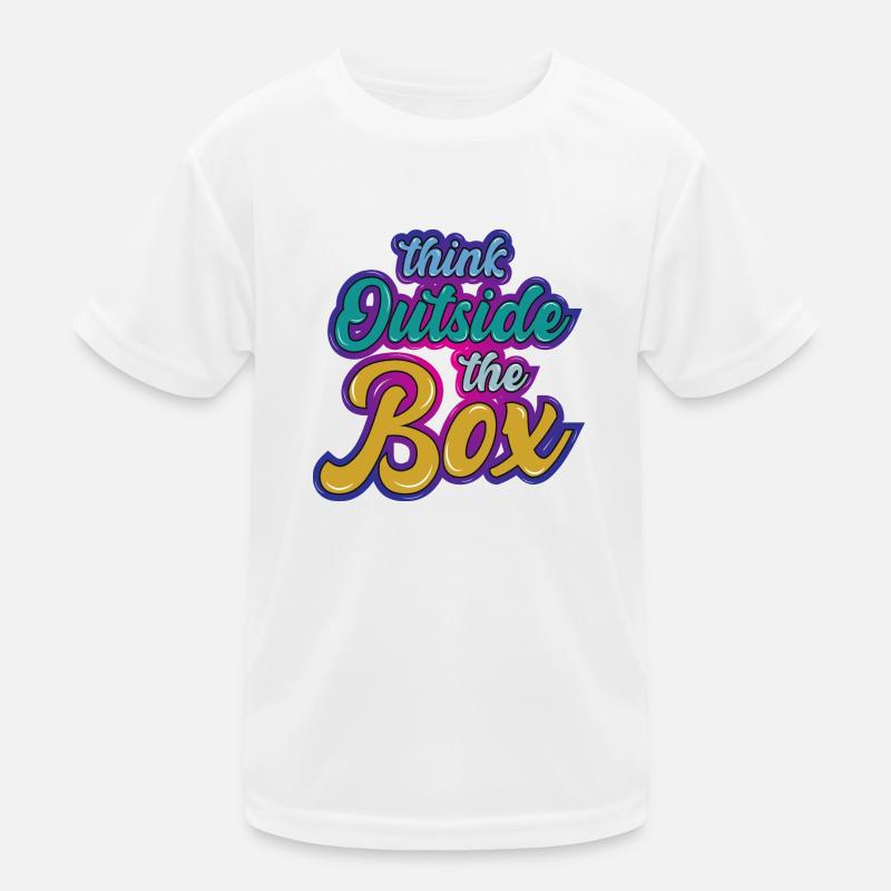 Think outside the Box Kids Functional T-Shirt