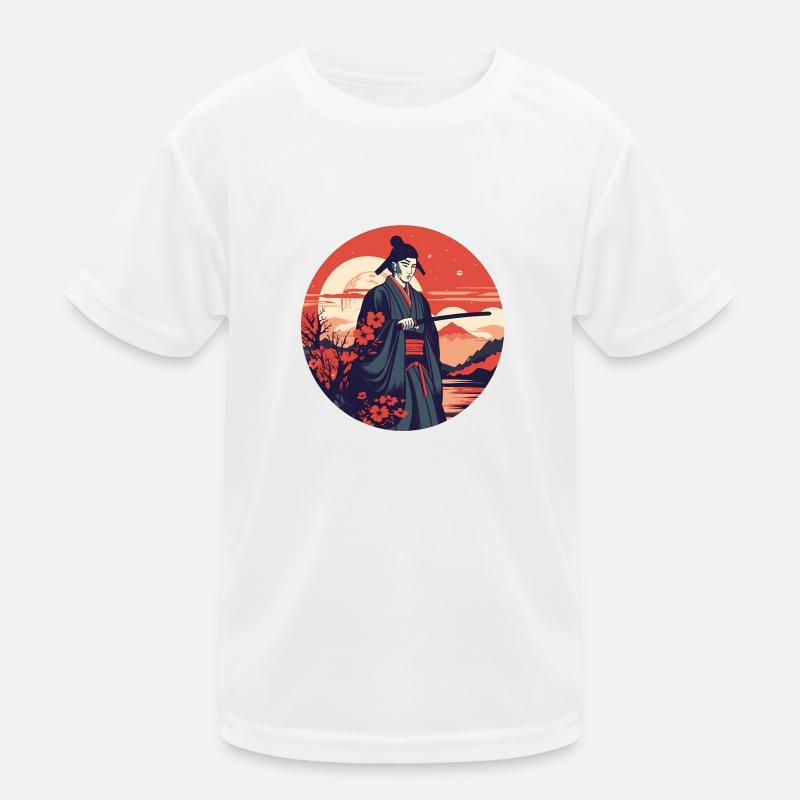Samurai Kinder Funktions-T-Shirt