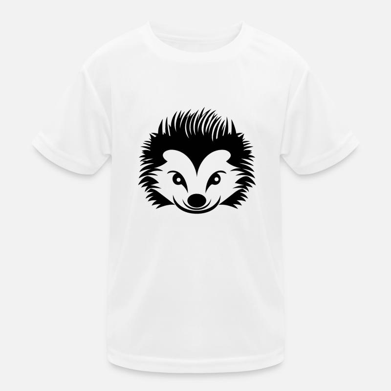 Igel Wald Stachelig Tier Kinder Funktions-T-Shirt