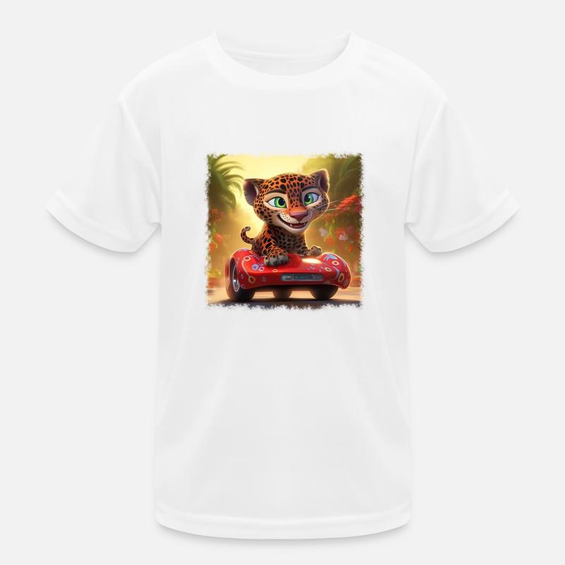Cool Jaguar Kids Functional T-Shirt