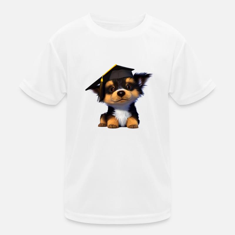 Bachelor Australischer Schäferhund Uni Studium Kinder Funktions-T-Shirt