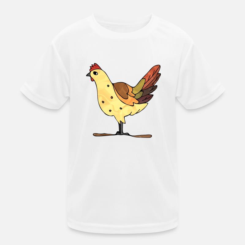Henne Kinder Funktions-T-Shirt