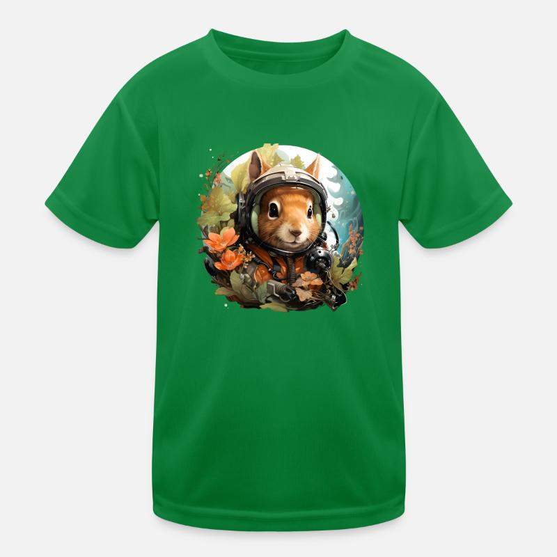 Austronate squirrel Kids Functional T-Shirt