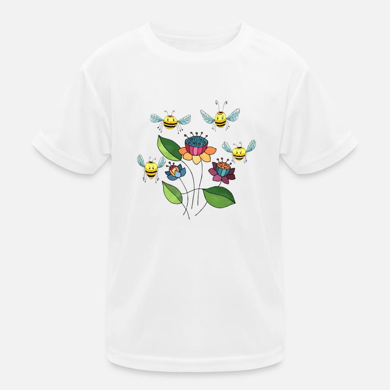Bees Kids Functional T-Shirt