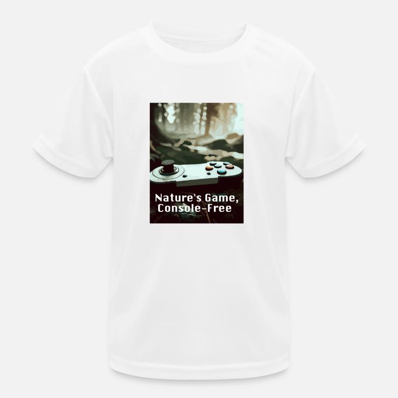 Nature s Game Console Free Kinder Funktions-T-Shirt